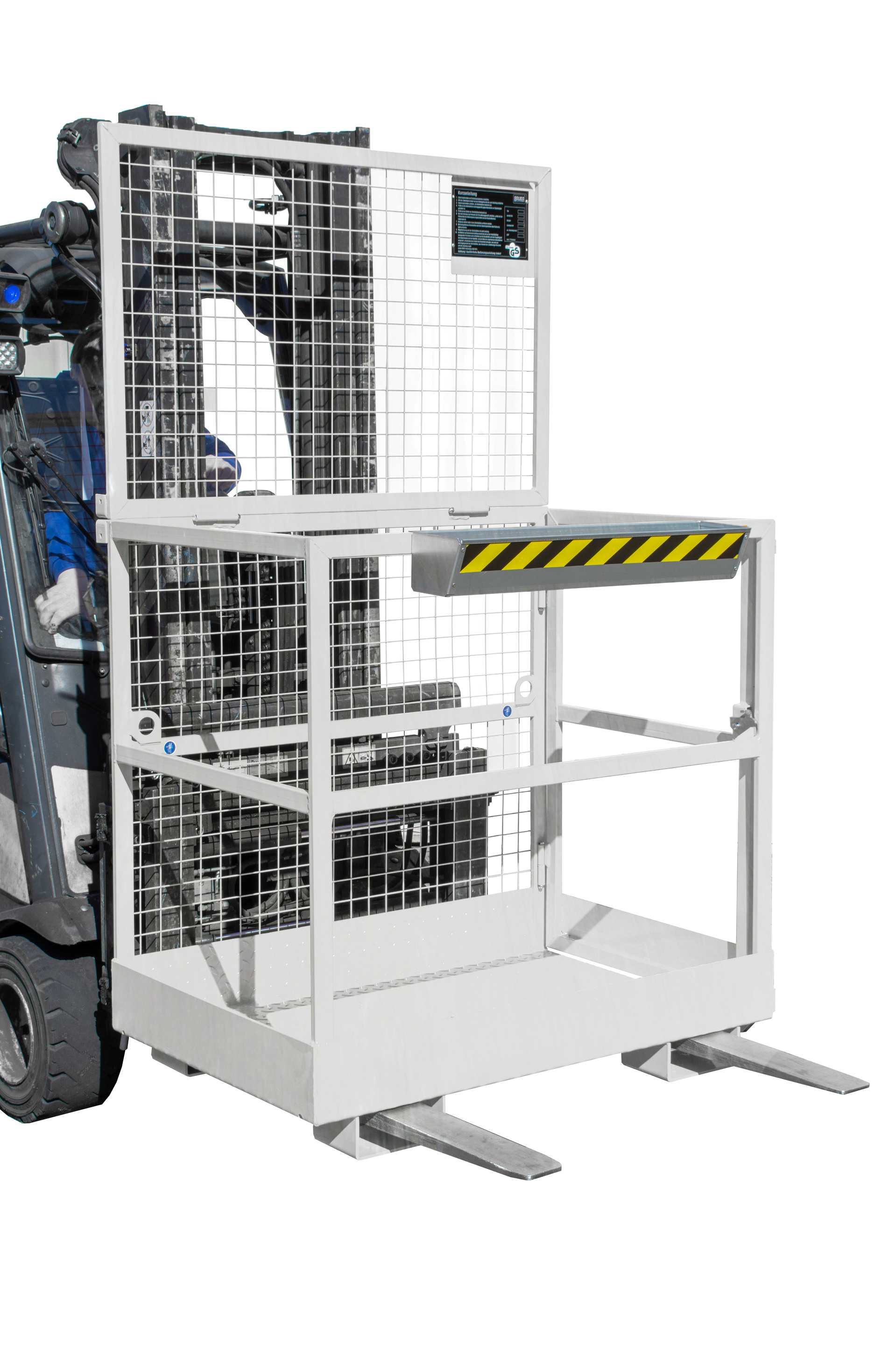 Arbeitsbühne Typ MB-D feuerverzinkt-Anbaugeräte für Ihren Stapler